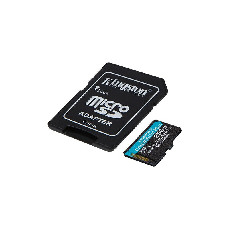 475376fb5155a860c6de08214bfc1d64.jpg Micro SD Card 256GB Kingston+SD adapter SDCG3/256GB - 170/90 MB/s