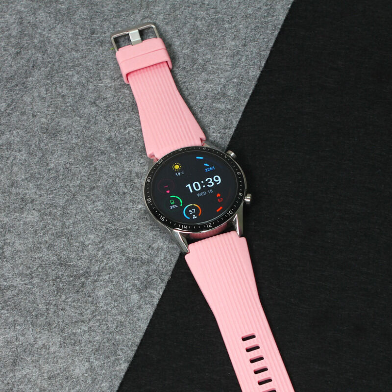 57296c9ca67332bb74ab49f33b1ddf10.jpg Narukvica za smart watch Xiaomi Mi Band M5/M6 siva pink