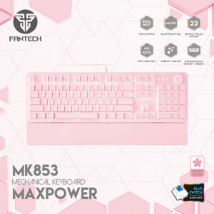 ce82d57f2bb6db7a2e43fb4a79b6b279 Tastatura Mehanicka Gaming Fantech MK856 RGB Maxfit 87 (Red switch) Mint Edition