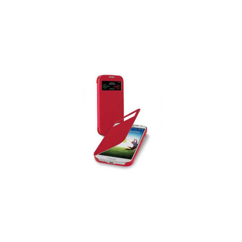 f710f64df8449e458c79491d04f82878.jpg Maskica Cellular Line BOOK-ID za Samsung Galaxy S4 i9500 crvena