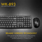 6fbcff402ce5306009a3deea2646c9ea Combo mis tastatura wireless Fantech WK-893 crni
