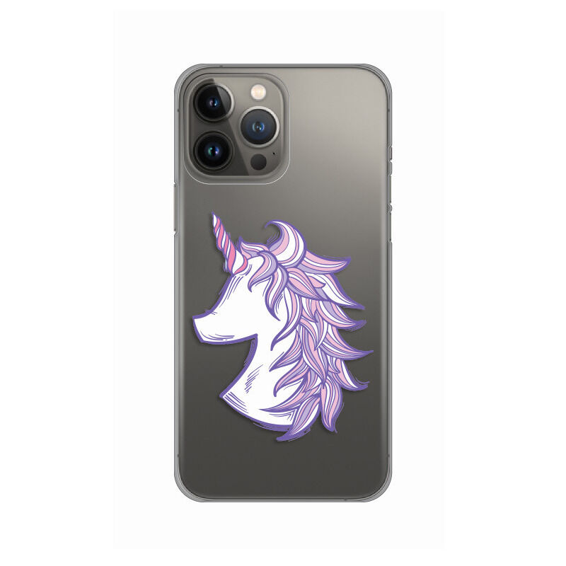 e1b338c827716fd7d69554c0a9fbdd70.jpg Maskica Silikonska Print Skin za iPhone 13 Pro Max 6.7 Purple Unicorn