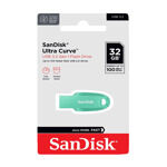 df960717a620a452f89cc1be4f754459 USB flash memorija SanDisk Ultra Curve 3.2 32GB zelena