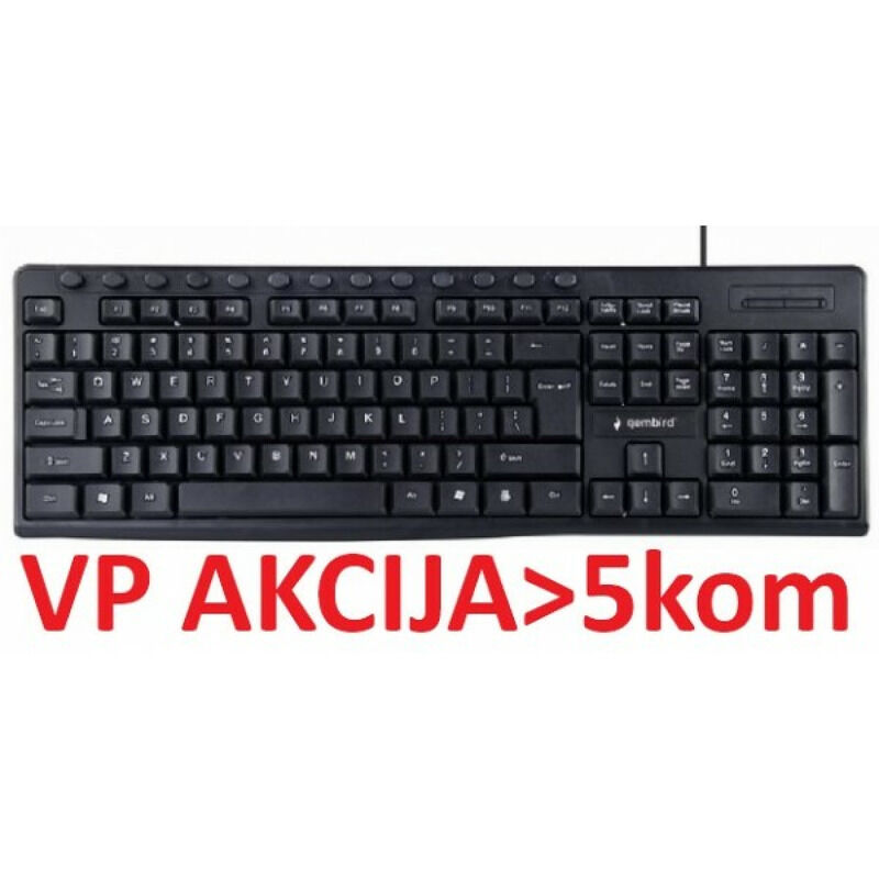 dba822e327459564aab2588da63225a4.jpg KB-UM-107 ** Gembird Multimedijalna tastatura US layout black USB (436) A