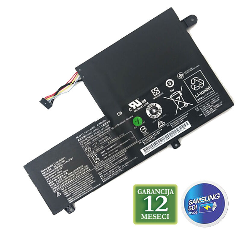 3ca23b1353717ee561fbf5250e21a8e6.jpg Baterija za laptop LENOVO IdeaPad FLEX 3 / L14M3P21 11.1V 45Wh