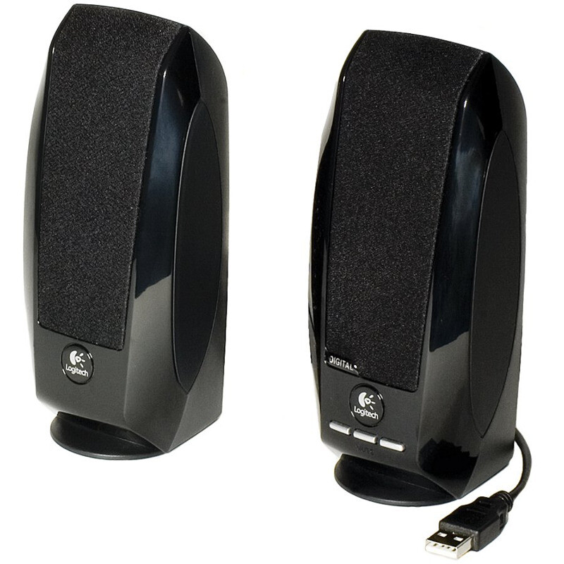 4f7d1a1e5c2d498a1fa0832290534b2d.jpg LOGITECH S150 Stereo Speakers - BLACK - USB -