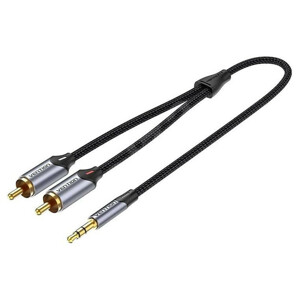 5d4b300453fbafab73fb37bc8eeb7235 3.5mm platnom presvucen audio produzetak kabl sa metalnim konektorima 3m