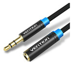 f0186b9a7e488e5b775421405d8b92c1 3.5mm platnom presvucen audio produzetak kabl sa metalnim konektorima 3m