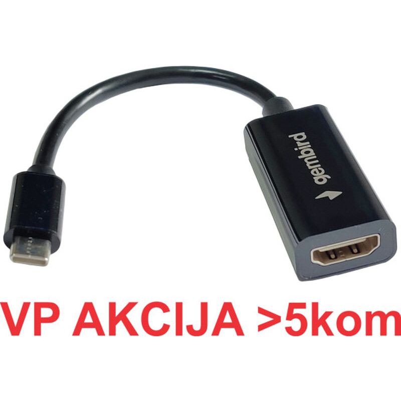 7882da65b0b8ee830e9df0745b917e21.jpg Adapter USB 3.1 tip C (M) - Display Port (F) crni