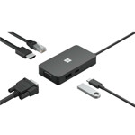 ef16888f5d289cc62f7aac8e78445cae Adapter Microsoft USB-C Travel Hub USB-C3.2/USB-A/Eth/HDMI/VGA