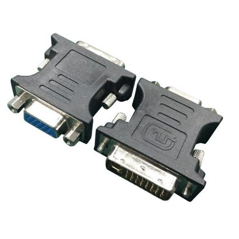 57019c5daf18296aeb5337fb6a32680b.jpg A-DVI-VGA Gembird Adapter DVI-I 24+5-pin male to VGA 15-pin HD (3 rows) female DVI-I