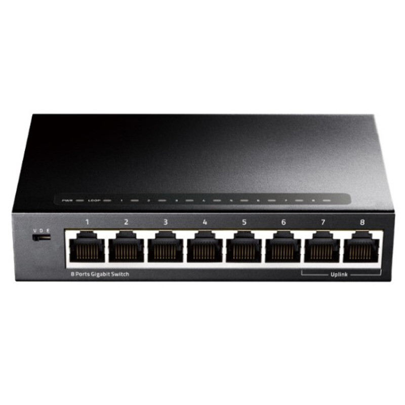 70169c76b082c41e4a893be53c621b96.jpg Intellinet Switch 8-Port Neupravljiv Gigabit Ethernet 530347