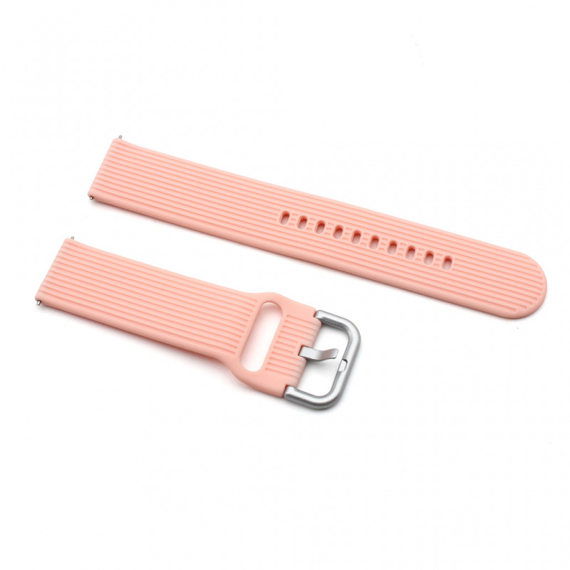 e9b15faf0dfdfa03fabaa3f77b803778.jpg Narukvica flat za smart watch Samsung 4, 5 20mm puder roze