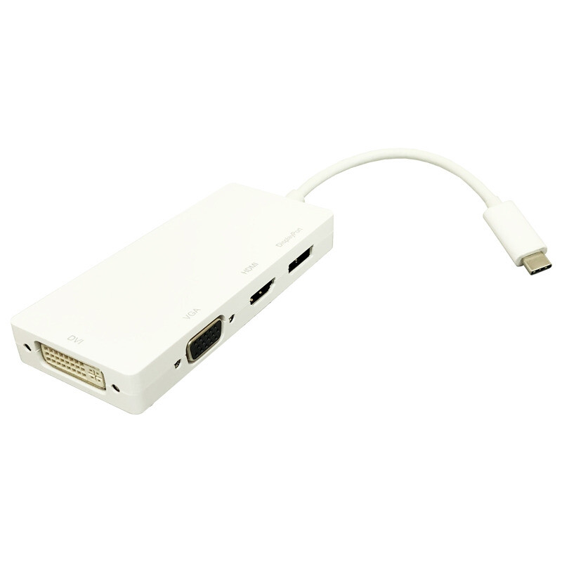 173ad7895f0e191d46ef7574e3560496.jpg Adapter USB 3.1 Tip C (M) - HDMI+VGA+2X 3.0 USB + tip C + SD (F) + RJ45