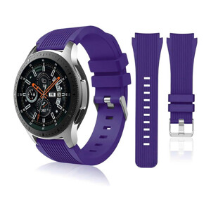 43c58276ae0f3b1849c7e53c47b75bd5 Narukvica flat za smart watch Samsung 4, 5 20mm siva