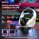 490c9ec52d4a2195d82ffa5f9030195f Slusalice REMAX Kinyin RB-680HB Series Wireless Gaming Headphones for Music&Call crne