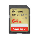 a11ec13c5487b815f70f6d47d17fbb31 Mem. Kartica SanDisk SDXC 64GB Extreme 170MB/s V30 UHS-I Class 10 U3 V30