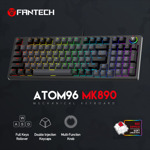 b8637ed06209ff5a93a48bd4b5095a25 Tastatura Mehanicka Gaming Fantech MK890 RGB Atom 96 siva (Red switch)