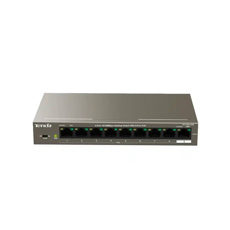 34fa1d11f4c409e250f72854f3a6228a.jpg TEF1106P-4-63W 6-Port 10/100M Desktop Switch with 4-Port PoE