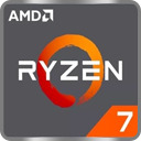 AMD Ryzen 7 5700U sa 8 jezgara, 16 tredova (od 1.80 GHz do 4.30 GHz)