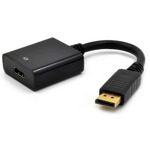 f610c37b649311cec5d0ac8c4c439250 Adapter DisplayPort (M) - HDMI (F) crni