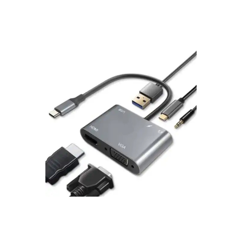 955b8fab9cbb56f8001b2f7aa285c780.jpg Adapter-konverter USB Tip C 3.1 na HDMI/VGA/3.0 USB/Tip C