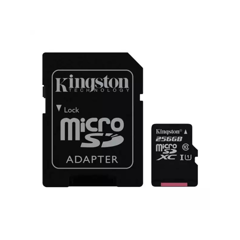 f4b50872833c54da2ad47724b14d7f3a.jpg Micro SD Card 256GB Kingston+SD adapter SDCG3/256GB - 170/90 MB/s