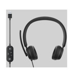 852f77998ab739cbd868df7b08b6e664 Slušalice MICROSOFT Modern USB Headset/Mikrofon/USB-A/crne