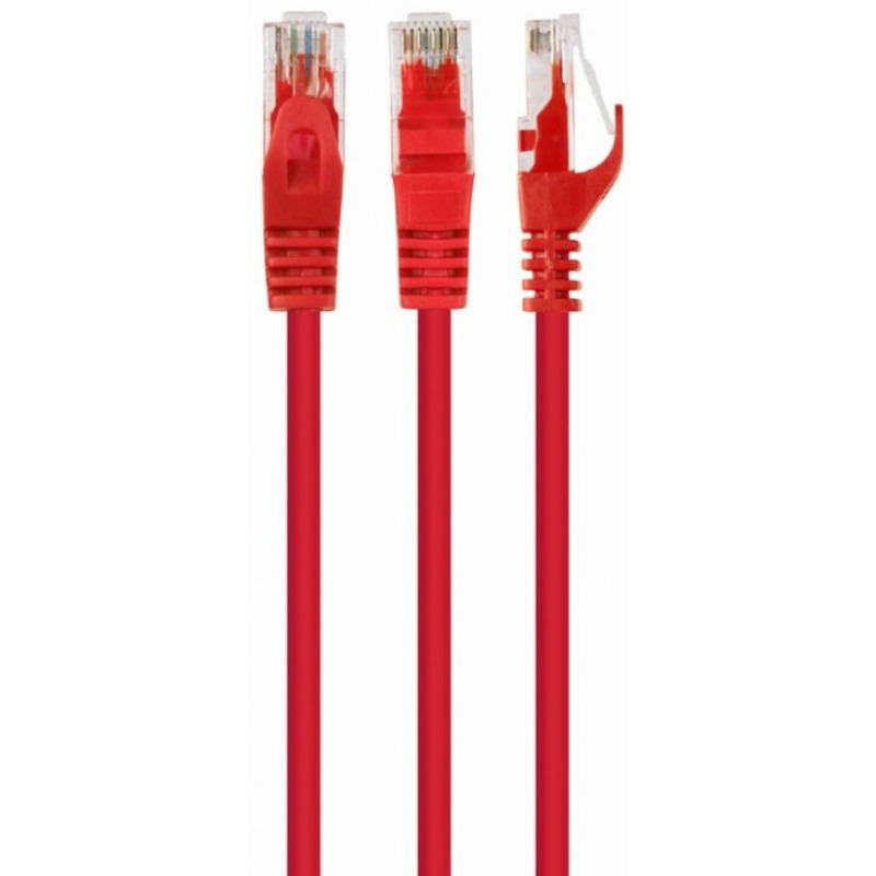249857e857543ccd920de854789d05f8.jpg PP6U-1.5M/R Gembird Mrezni kabl, CAT6 UTP Patch cord 1.5m red