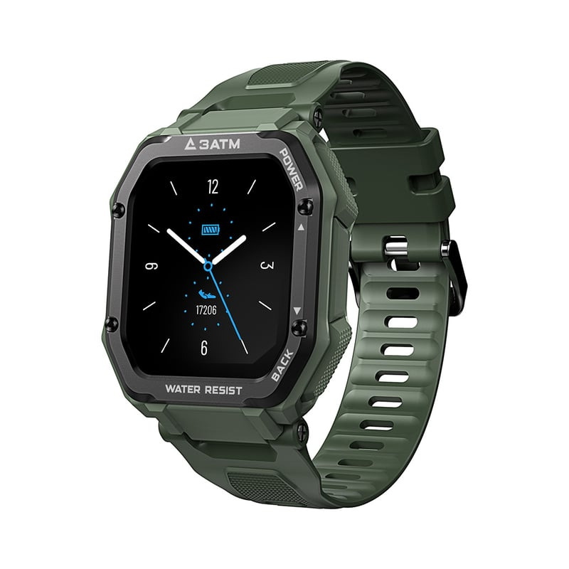 49dc5ea82a45139419142eadebe31b35.jpg Narukvica relief za smart watch 22mm zelena