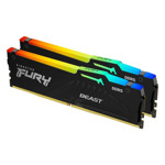 83225c92785dc8b07312ec927b240b40 DIMM DDR5 64GB (2x32GB kit) 5200MT/s KF552C36BBEAK2-64 Fury Beast RGB EXPO
