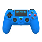 e8ee0a0386d21445bb87d48cfa7b679a PS4 Dragon Shock 4 Wireless Controller Blue