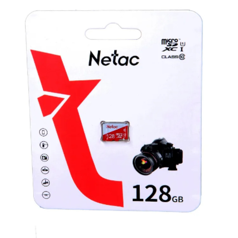 106d2659bda6c6a4d186def4c706b5f9.jpg Micro SDXC Netac 128GB P500 Extreme Pro NT02P500PRO-128G-R + SD adapter