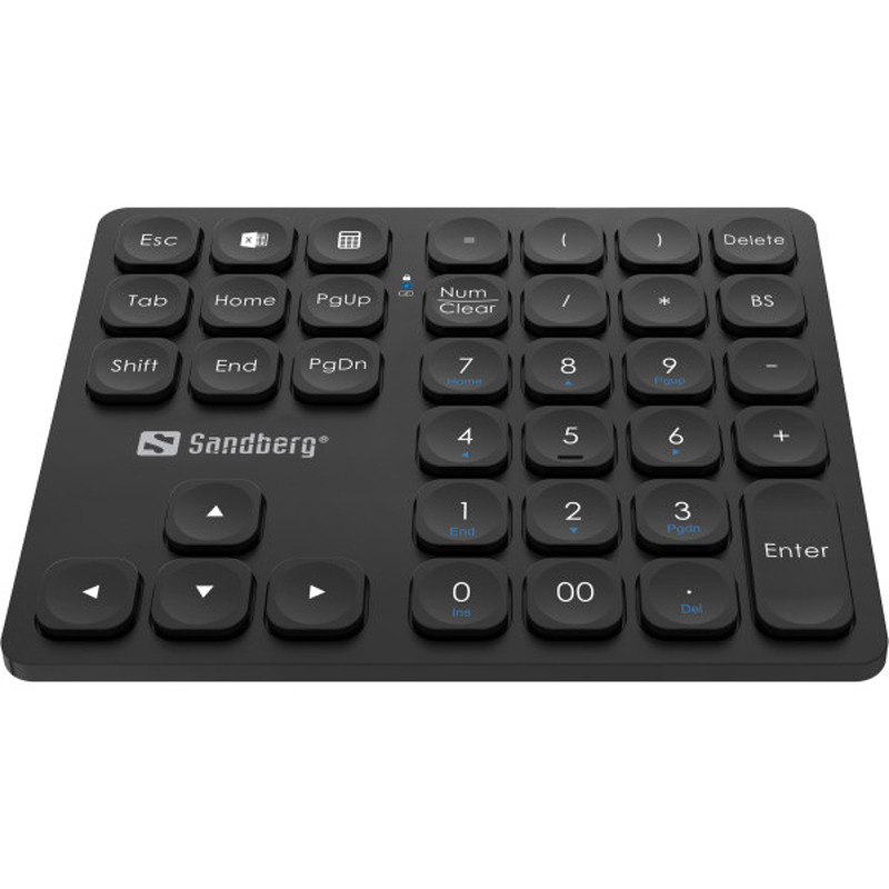 f62aee6099c87bd2e5b9fe0d150bbccb.jpg Bežična numerička tastatura Sandberg USB Pro 630-09