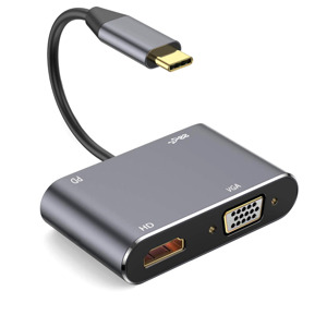 1410af84f800c694a72a9d3b0b81dc04 Kabl lightning na HDMI USB 2m sivi