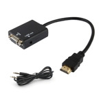 a92c1c9eaa7a8a17a9f4b912d2aca588 Adapter HDMI na VGA (Audio) crni