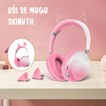 e8720c825ec99aaec4663a4971000807 Bluetooth slusalice Cat Ear svetlo roze