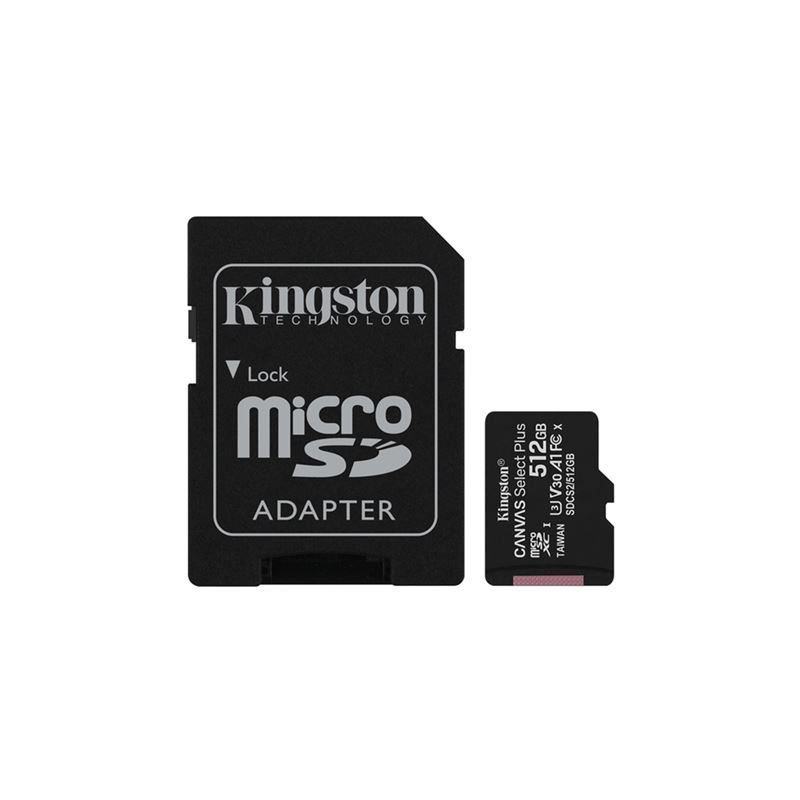 07ccd0479838d962b426e7b6705fd5a2.jpg Memorije kartice KINGSTON SDCS2/512GB/microSD/512GB/100MB/s-85MB/s+adapter