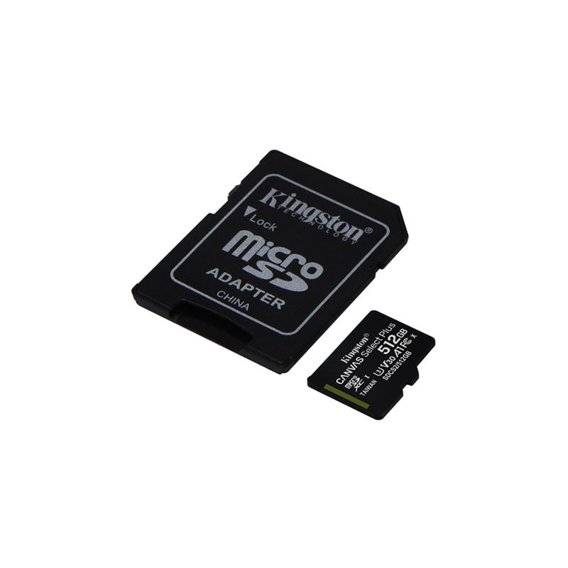 adefba27296bf120fb33fda7002c2baf.jpg Memorije kartice KINGSTON SDCS2/512GB/microSD/512GB/100MB/s-85MB/s+adapter