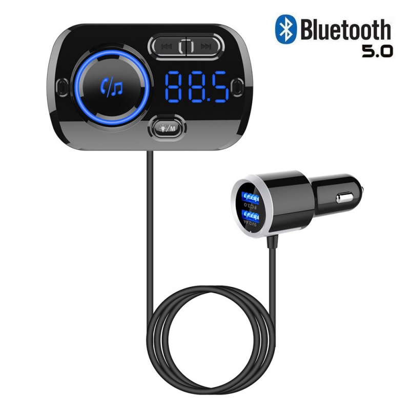 c29ef0a6c9f285f3daef5e51c2ed7129.jpg BTT-09 ** Gembird 3-in-1 Bluetooth carkit with FM-radio transmitter and USB 3.1 A charger, blk (559)