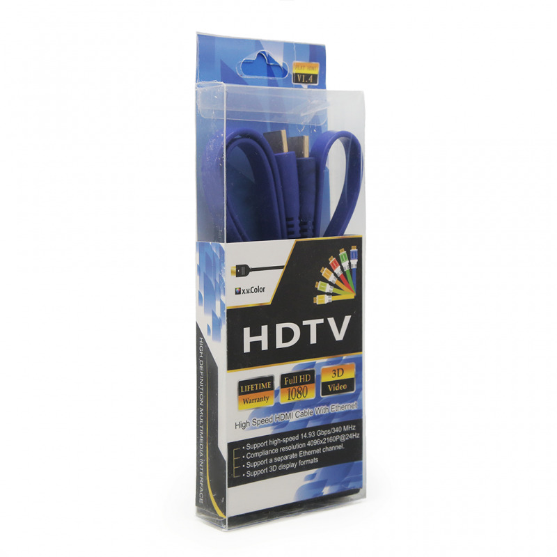 10ad7d964556510a06e4c152b3e58cbd.jpg Kabl Flet HDMI na HDMI 1.5m plavi