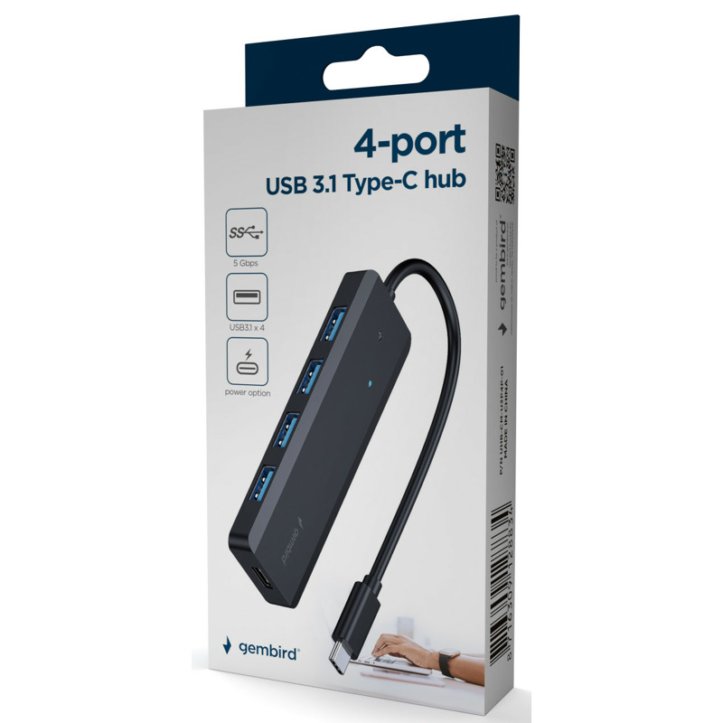 2385ad6715295bc5bc015dcba09d7363.jpg USB HUB 4 port Sandberg Pocket USB 3.0 133-88