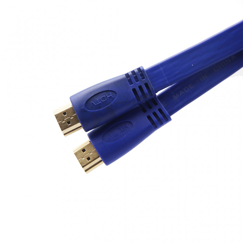 8afc2544f2271c56eda082c5fdf244a4.jpg Kabl Flet HDMI na HDMI 1.5m plavi