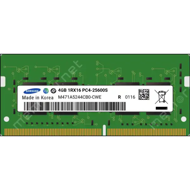 c552f8ee8c8fccc0b903dedb3529789d.jpg Memorija SODIMM DDR4 4GB 3200MHz Samsung - Bulk