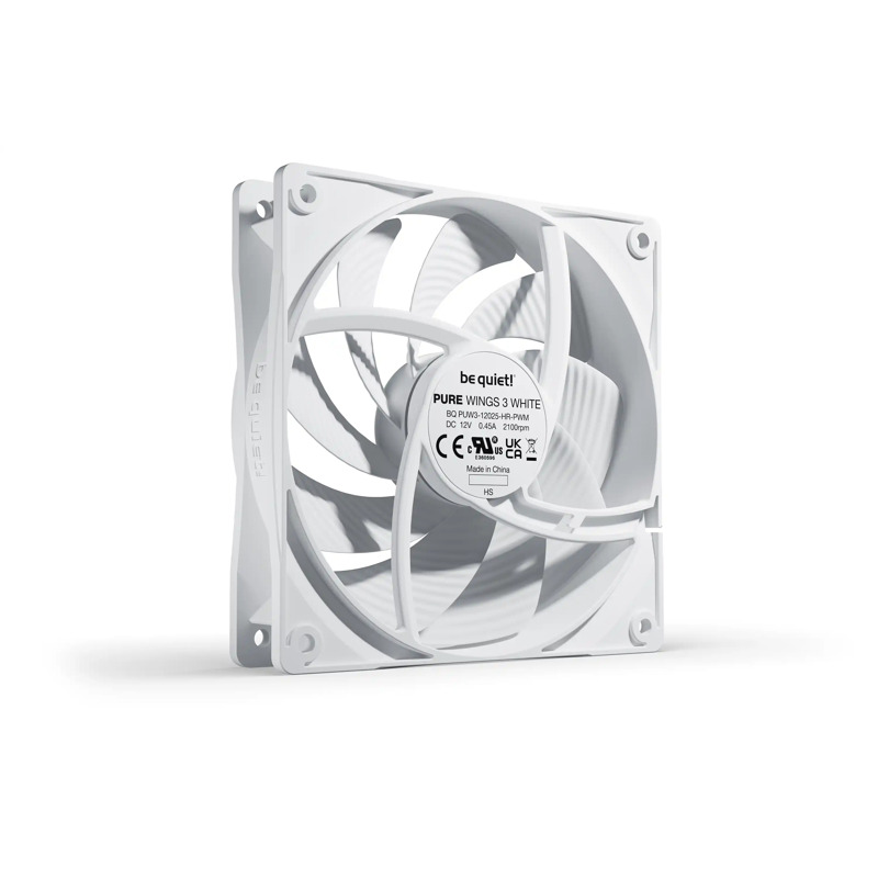 02eb54b617f9e78e10a4fa46b29d8b49.jpg Case Cooler Be quiet Pure Wings 3 120mm PWM high-speed BL111 White
