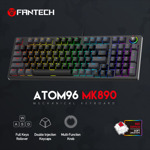 c4cd7327903477629af3546e85d502a9 Tastatura Mehanicka Gaming Fantech MK890 RGB Atom 96 crna (Red switch)