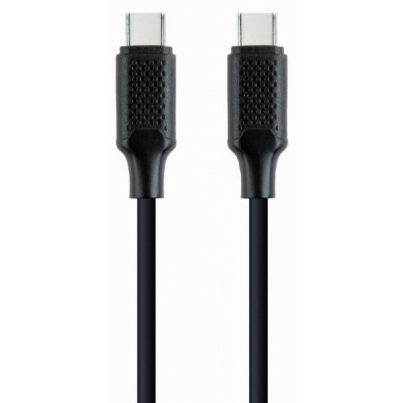 45063ac703220e2fef5348d347c78ddd.jpg CC-USB2B-AMmBM-2M-BW Gembird Premium cotton braided Micro-USB charging - data cable,2m, black/white