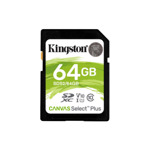 5d9e5703b7c45e4244345876260ebe56 SDHC Kingston Canvas Select Plus SDS2/64GB