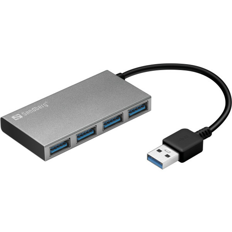 3d7be0540a89d5ac943a9005672c1b11.jpg USB HUB 4 port Sandberg Pocket USB 3.0 133-88