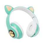52f1c27c1274e20b93dae1ed299bc64d Bluetooth slusalice Cat Ear mint